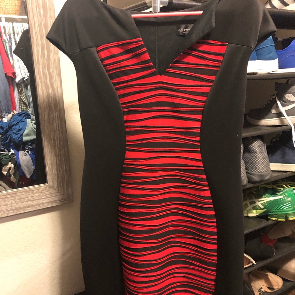 Black/Red Dress